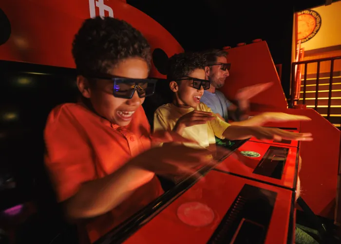 Kids on NINJAGO Ride