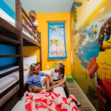 Trundle bed with room for three!