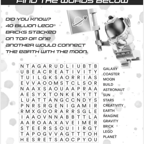 Space Word Search